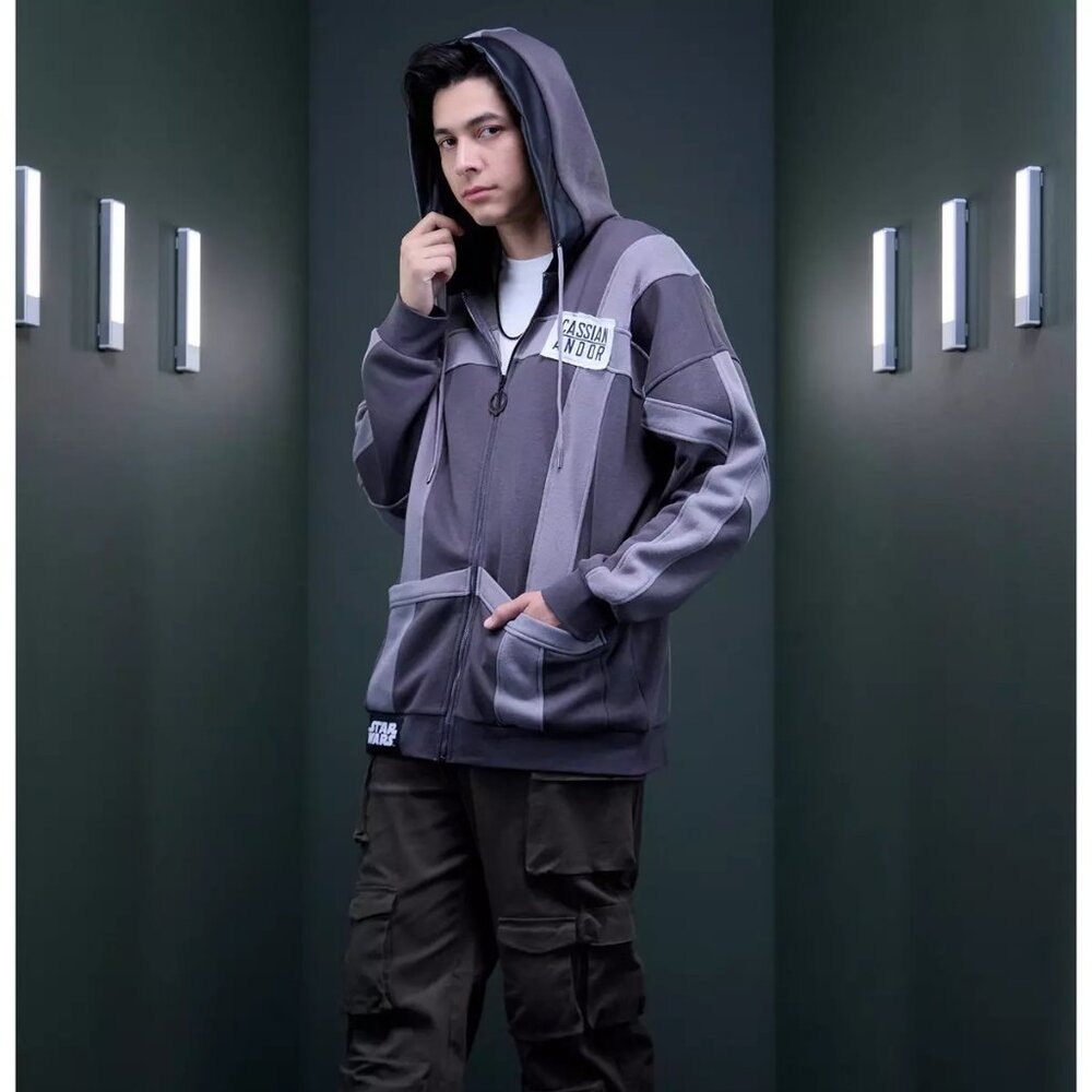Our Universe Star Wars Andor Cassian Utility Hoodie (NWT) Size Small Unisex